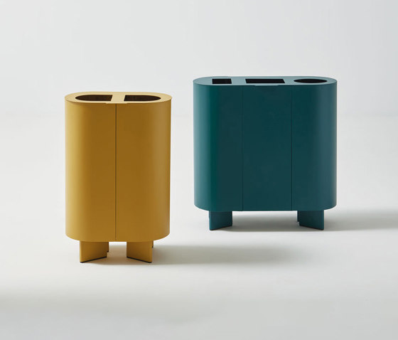 Croma paper bins | Poubelle tri sélectif | Systemtronic