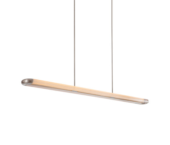 Strata | 1600 Pendant - Satin Nickel | Suspensions | J. Adams & Co