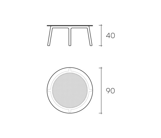 cannage | Coffee tables | Fiam Italia