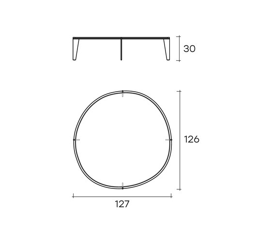 halo | Tables basses | Fiam Italia