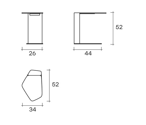 stone | Tables d'appoint | Fiam Italia