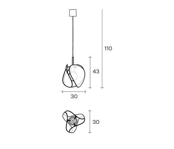 tau | Suspended lights | Fiam Italia