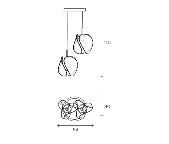 tau | Suspended lights | Fiam Italia