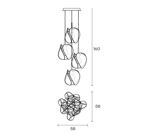 tau | Suspended lights | Fiam Italia