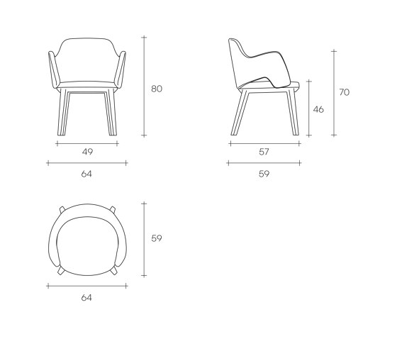 newton | Chairs | Fiam Italia