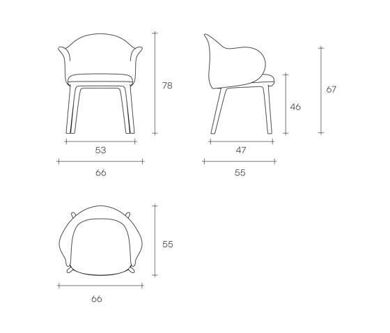 oscar | Chaises | Fiam Italia