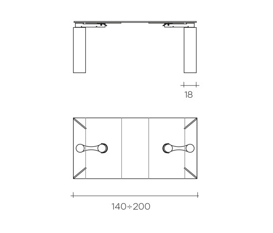 ray plus | Mesas comedor | Fiam Italia