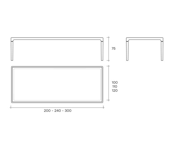 vertige | Tables de repas | Fiam Italia