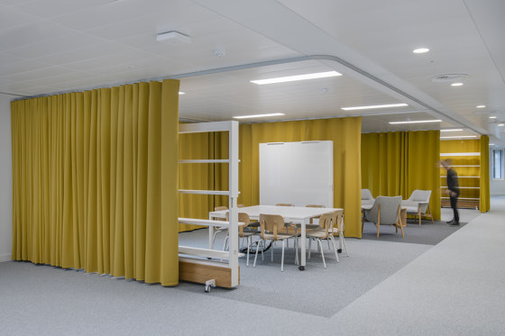 Velio Acoustic curtains | Sound absorbing objects | Texaa®