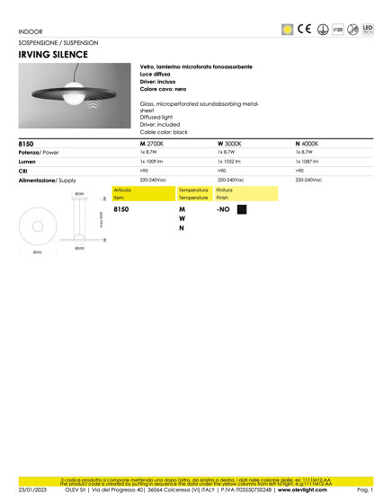 Irving Silence | Suspensions | OLEV