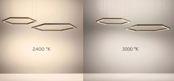 Poly Esagono Dim To Warm | Suspended lights | OLEV