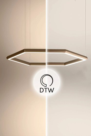 Poly Esagono Dim To Warm | Suspended lights | OLEV