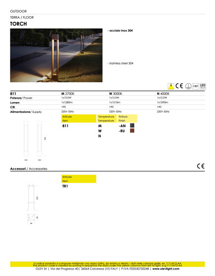 Torch | Lámparas de suelo | OLEV