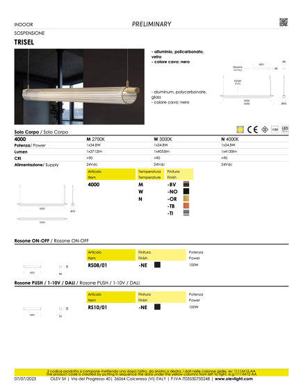 Trisel | Suspended lights | OLEV