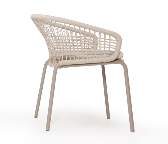 Ace Dining Armchair - Taupe | Sedie | Design Pergola