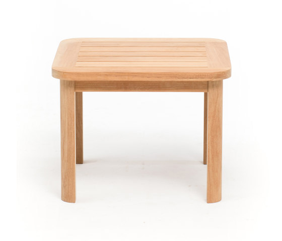 Alvin Side Table 53x53cm - Natural Teak | Tables d'appoint | Design Pergola