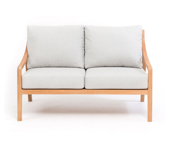 Andrey 2-Seater Sofa - Natural Teak | Sofas | Design Pergola