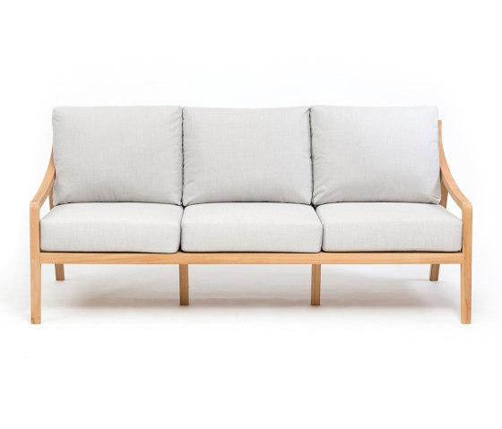 Andrey 3-Seater Sofa - Natural Teak | Sofas | Design Pergola