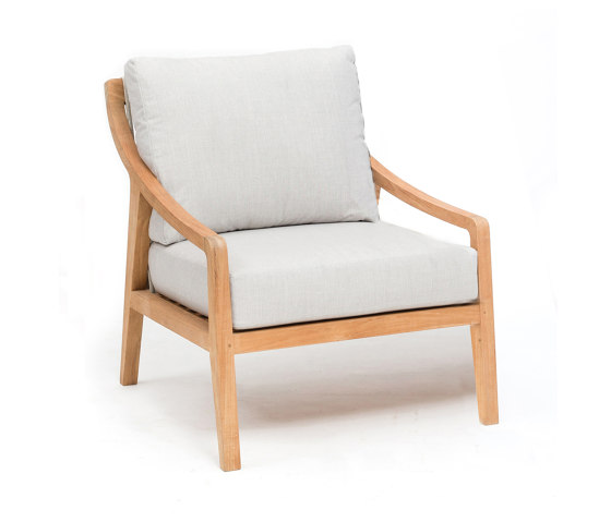 Andrey Lounge Chair - Natural Teak | Fauteuils | Design Pergola