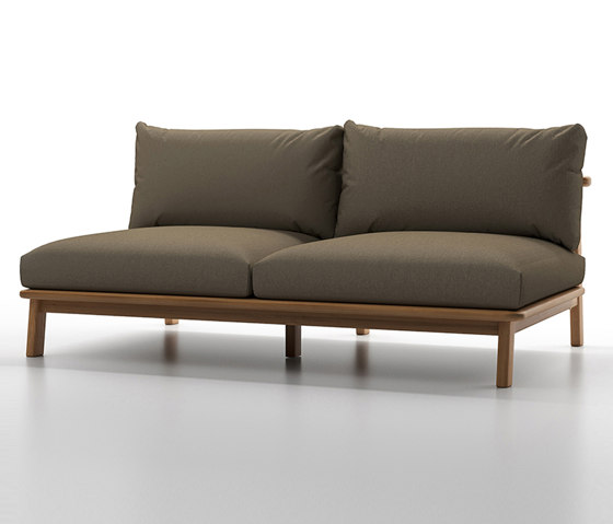 Anya Modular Sofa Double Armless | Sofas | Design Pergola