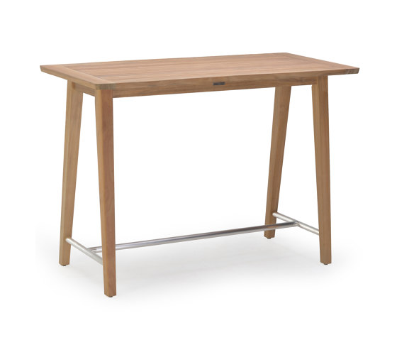 Aren Bar Table 150x70cm - Natural Teak | Tavoli alti | Design Pergola