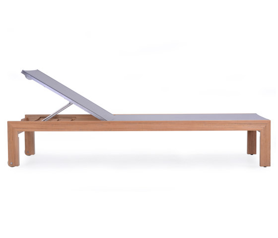 Azure Sling Lounger - Grey | Bains de soleil | Design Pergola