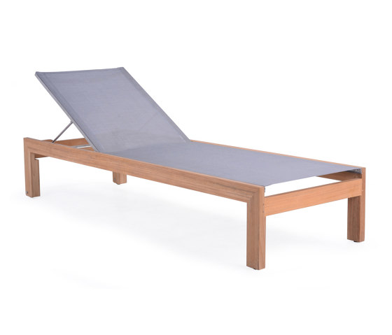 Azure Sling Lounger - Grey | Sun loungers | Design Pergola