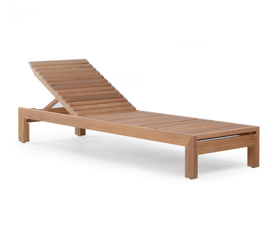 Azure Teak Lounger | Bains de soleil | Design Pergola