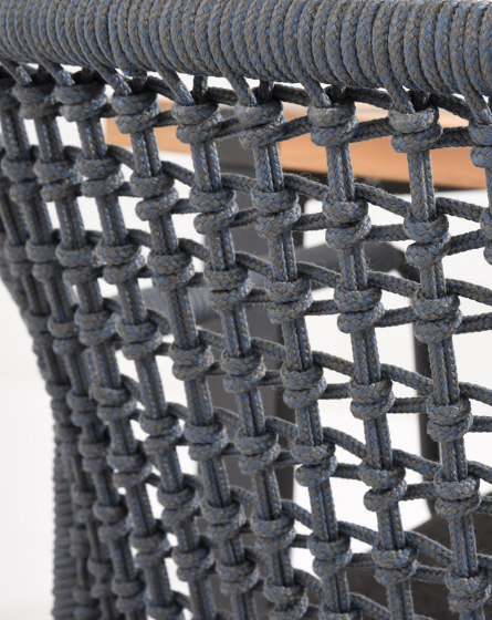 Bolzano Dining Chair - Anthracite Rope | Stühle | Design Pergola