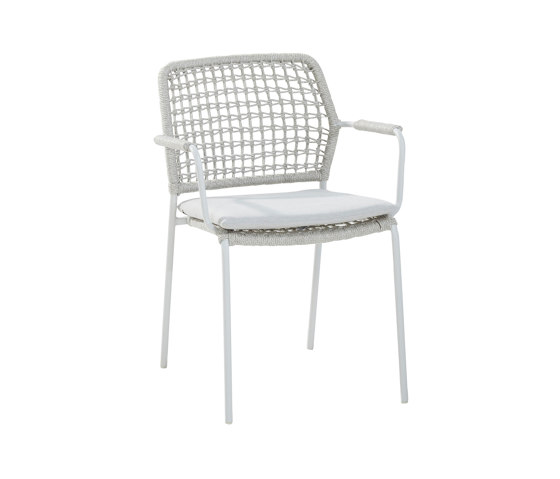 Bolzano Dining Chair - Frosten Grey Rope | Sillas | Design Pergola