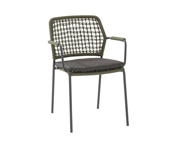 Bolzano Dining Chair - Green Rope | Chairs | Design Pergola