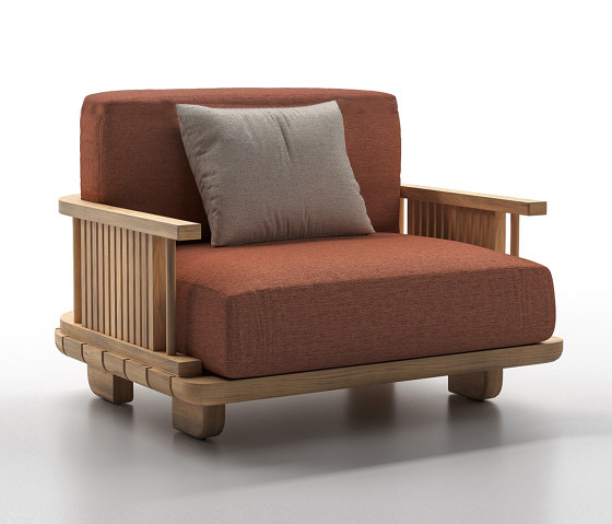 Cross Lounge Chair | Fauteuils | Design Pergola