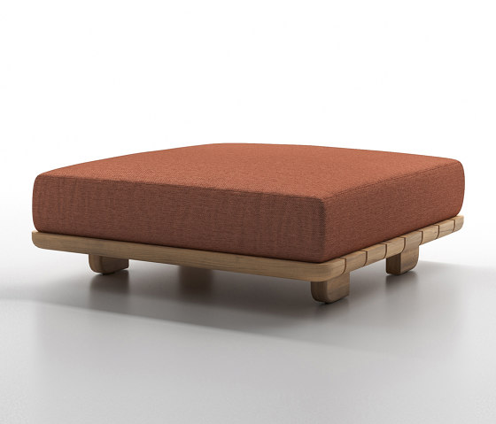 Cross Ottoman | Poufs | Design Pergola