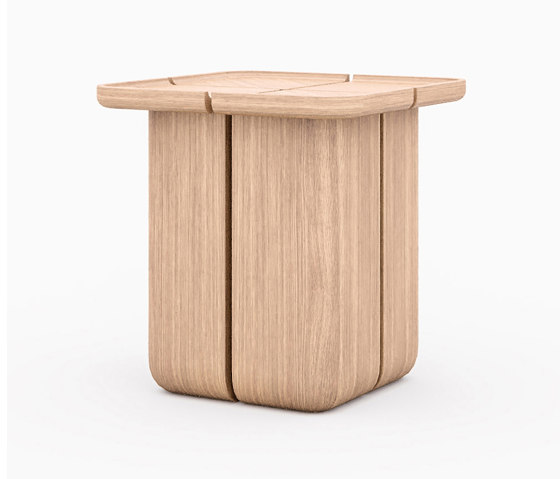 Cross Side Table - Natural Teak | Side tables | Design Pergola