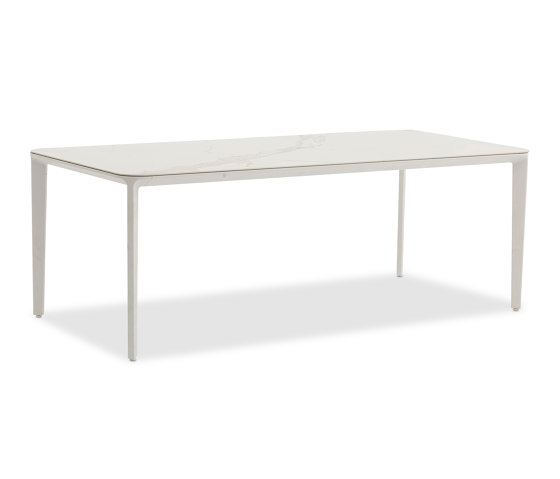 Fener Dining Table 240x100cm, Mocha - Sand Ceramic Top | Tavoli pranzo | Design Pergola