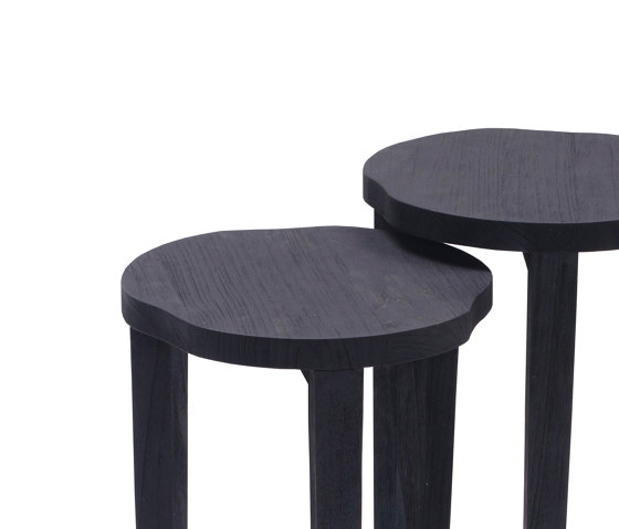 Greta Side Table - Black Teak | Tavolini alti | Design Pergola