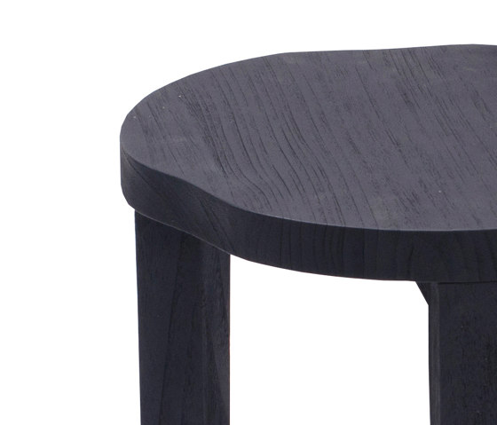 Greta Side Table - Black Teak | Tavolini alti | Design Pergola