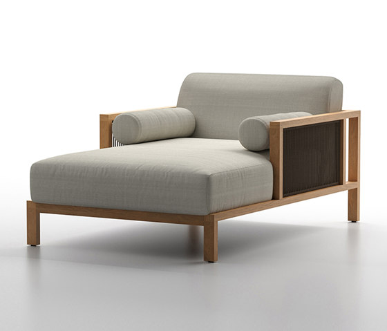 Malibu Chaise Longue | Elementi sedute componibili | Design Pergola