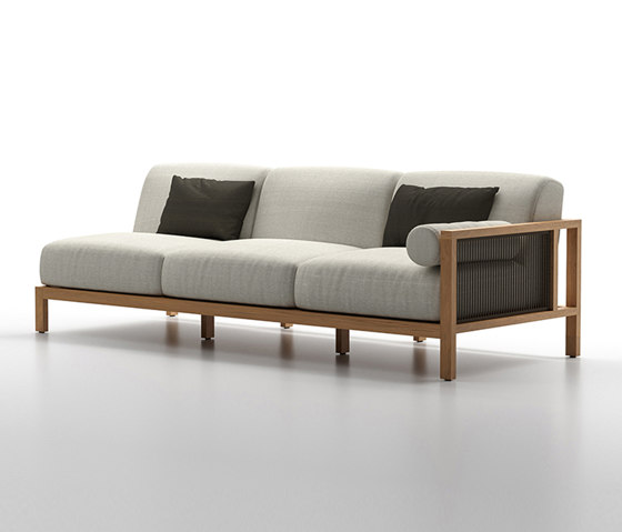 Malibu Modular Sofa Double Left-Arm | Sofás | Design Pergola