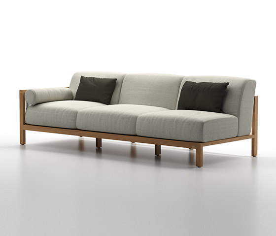 Malibu Modular Sofa Double Right-Arm | Canapés | Design Pergola