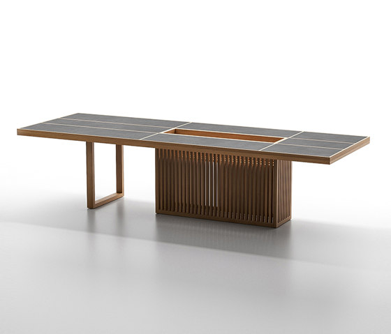 Malibu Rectangular Dining Table 320x110cm | Tavoli pranzo | Design Pergola