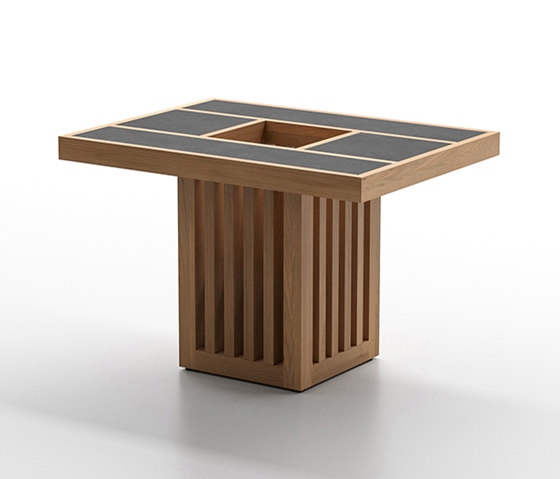 Malibu Square Coffee Table 60x60xH40cm | Tavolini bassi | Design Pergola