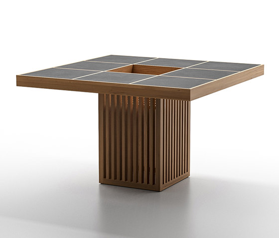 Malibu Square Dining Table 120x120cm | Dining tables | Design Pergola