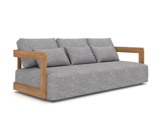 Mars Teak 3-Seater Sofa | Sofás | Design Pergola