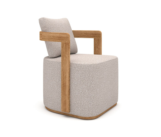 Mars Teak Dining Armchair | Fauteuils | Design Pergola