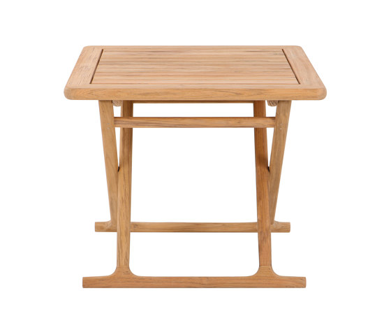 Milano Folding Yacht Side Table - Natural Teak | Tavolini alti | Design Pergola