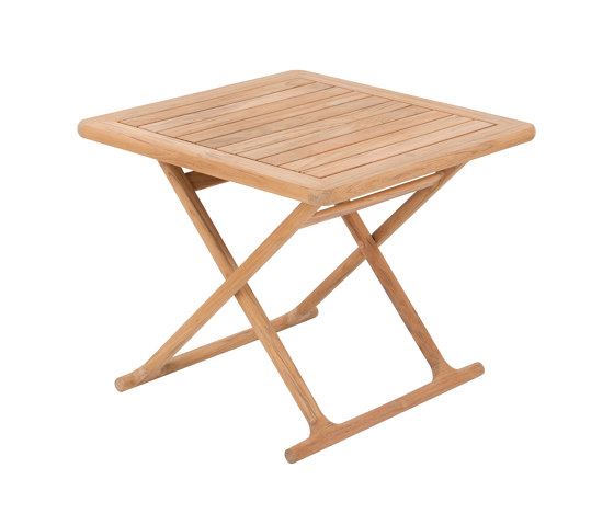 Milano Folding Yacht Side Table - Natural Teak | Tavolini alti | Design Pergola