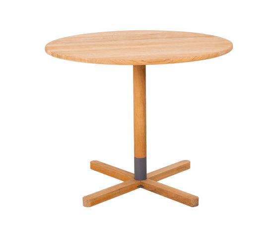 Milano Pedestal Folding Table - Natural Teak | Tavoli pranzo | Design Pergola