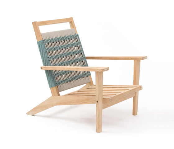 Nett Deck Chair - Natural Teak | Armchairs | Design Pergola