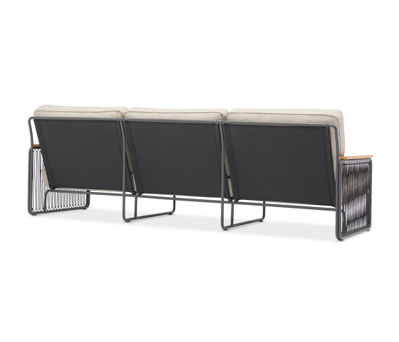 Nina 3-Seater Sofa, Low Back | Divani | Design Pergola